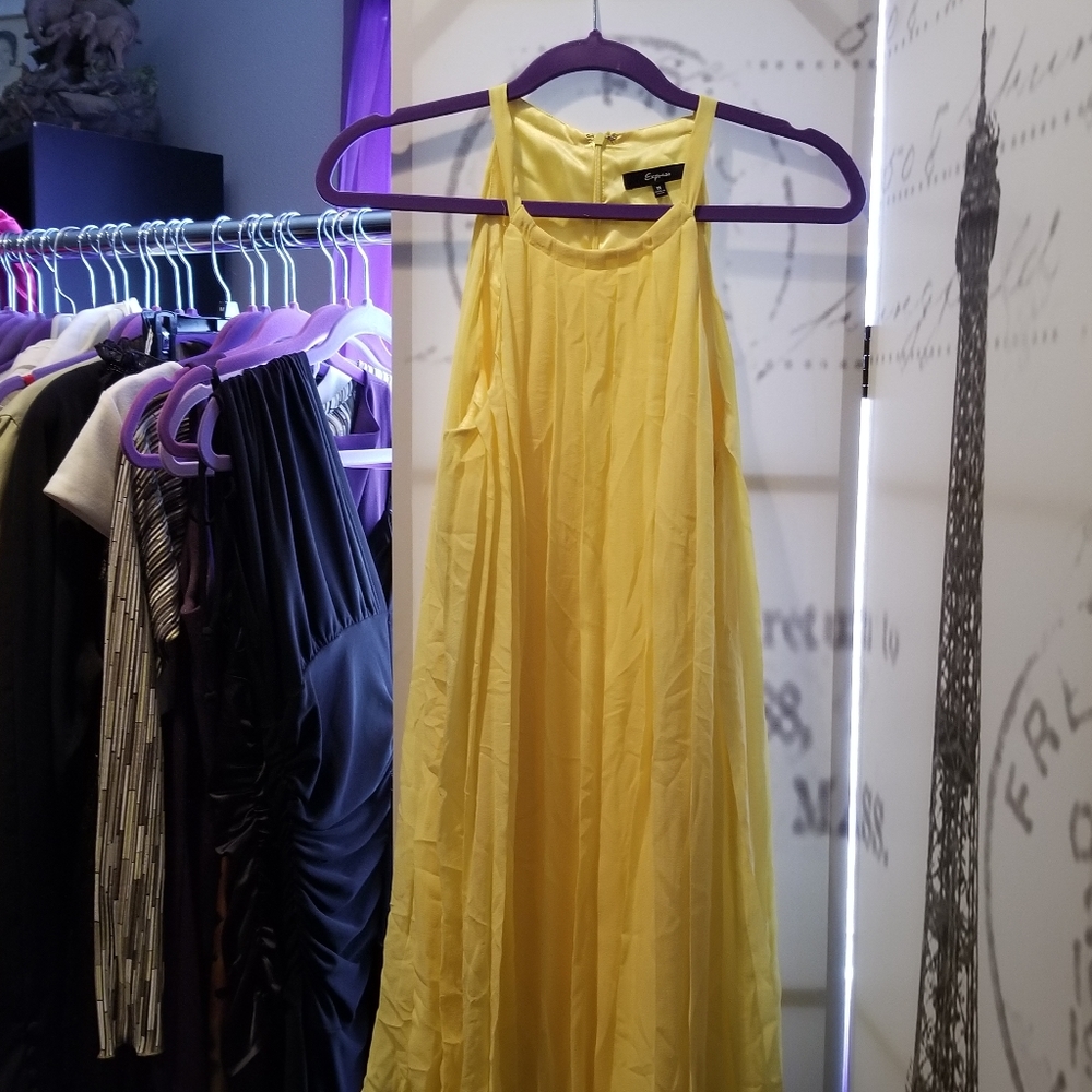 Sunshine Yellow Dress